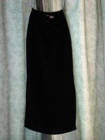 Jupe noire longue Taille 38. Pris 5 €