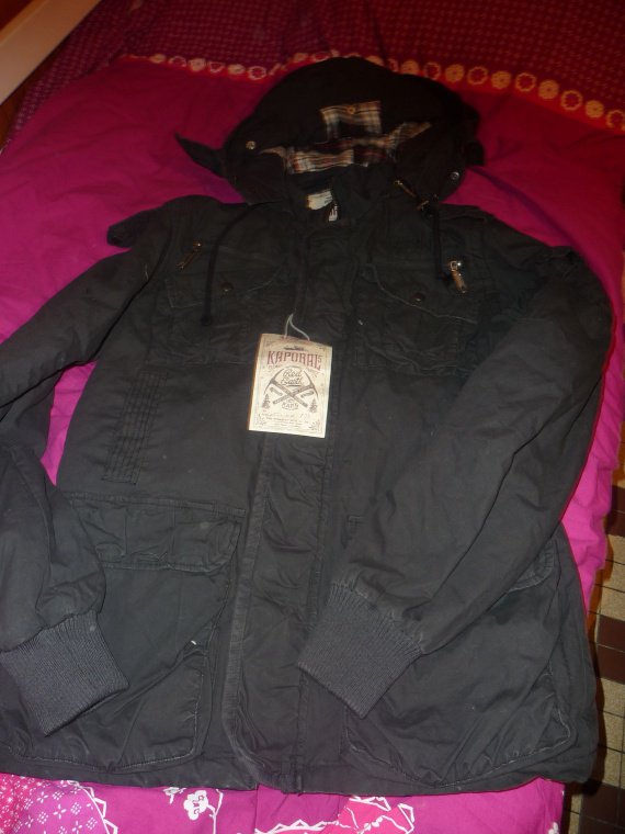 manteau kaporal homme taille l neuf