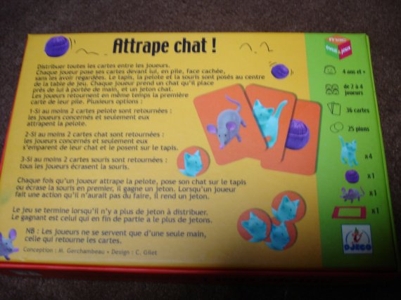 Jeu Attrape Chat Djeco 5e Jouets Acpigny Photos Club Doctissimo