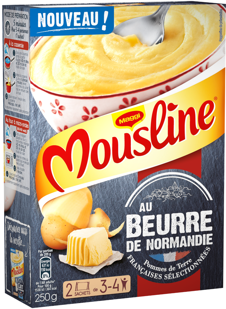Puree mousline dosage Puree mousline dosage