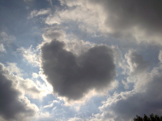 un coeur dans un nuage le 18/10/2011