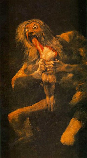 Goya- Saturne devorant un de ses enfants