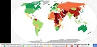 Indice de démocratie carte mondiale