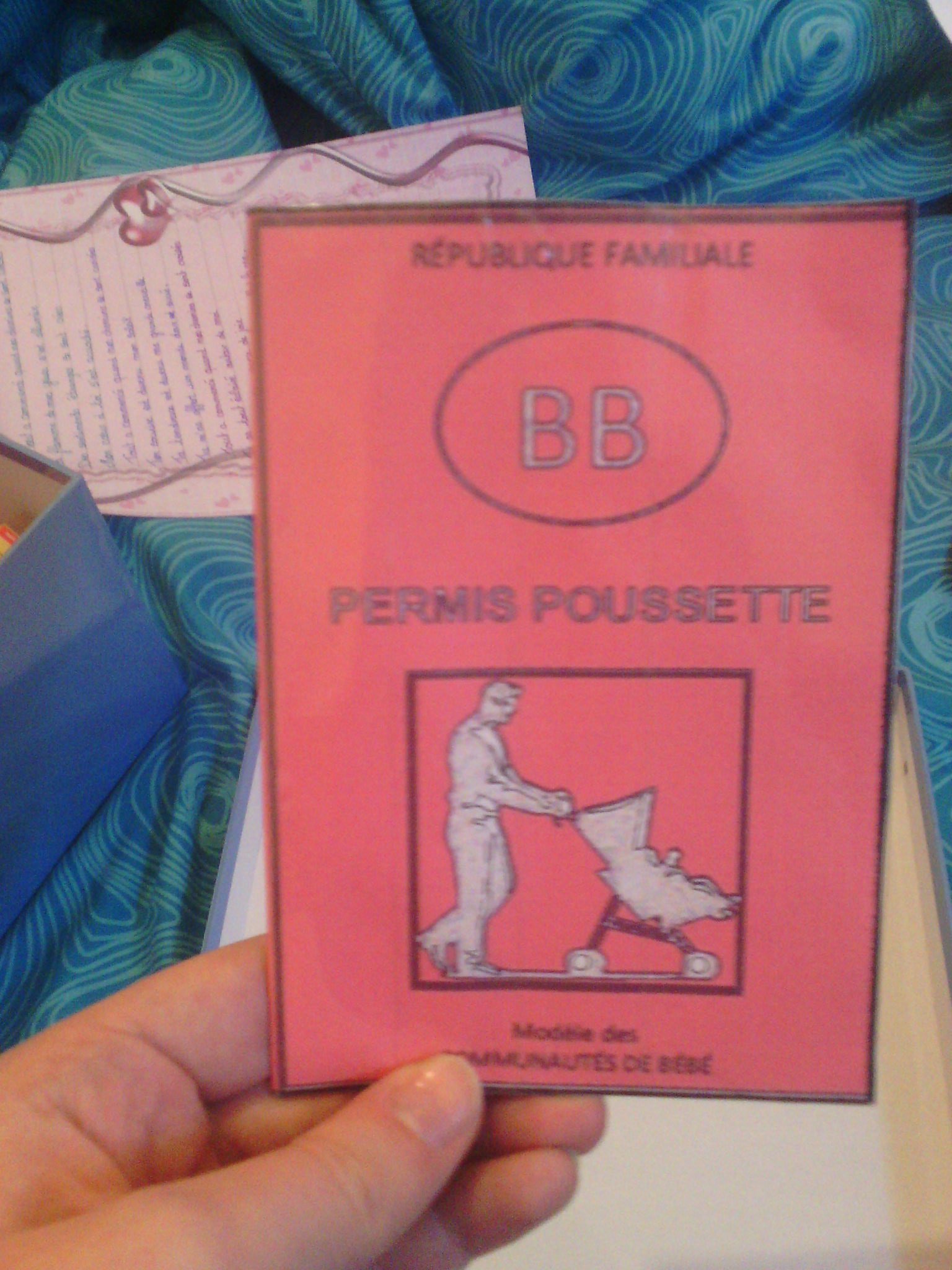 permis poussette