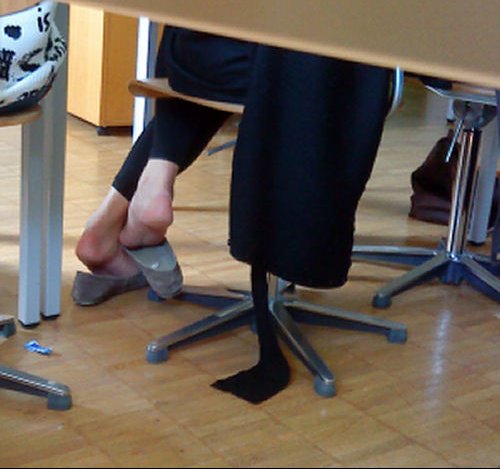fétichisme des pieds féminins
