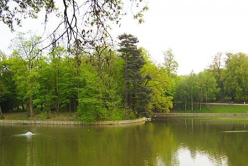 Bois de la Cambre (Bruxelles) étang