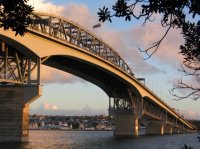 Nouvelle Zélande Auckland le pont d'Harbour