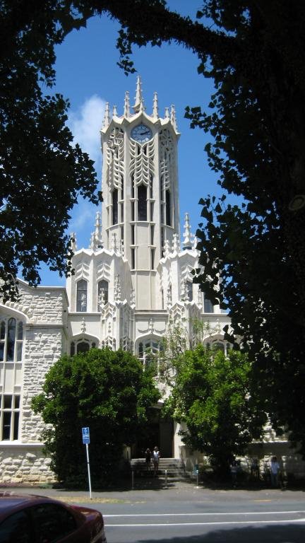 Nouvelle Zélande Clock Tower Building  University of Auckland