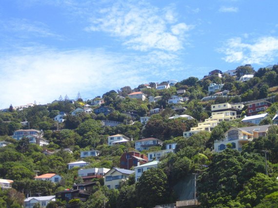 Nouvelle Zélande Wellington - maisons