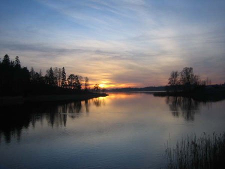 Finlande2- coucher de soleil