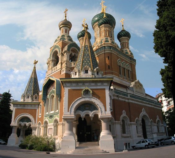 France - Alpes Maritimes - église Russe20