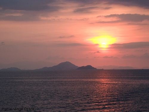 coucher de soleil - indonésie