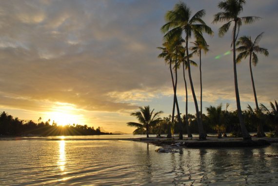 polynesie-coucher du soleil