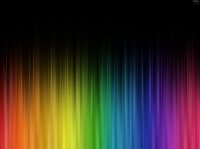 rainbow colors