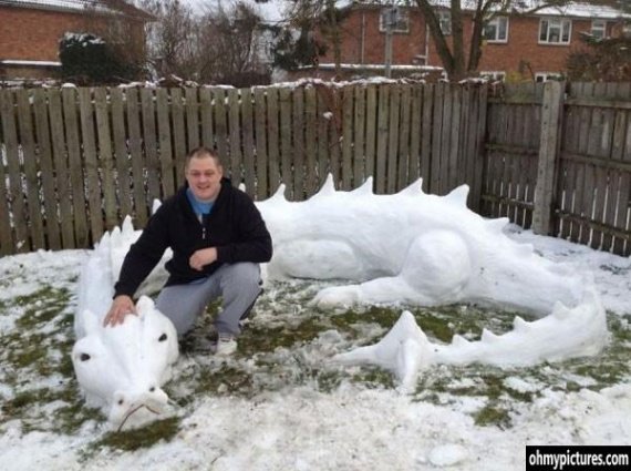 Dragon des neiges