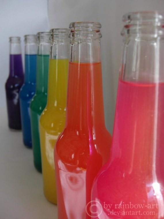 rainbow drinks