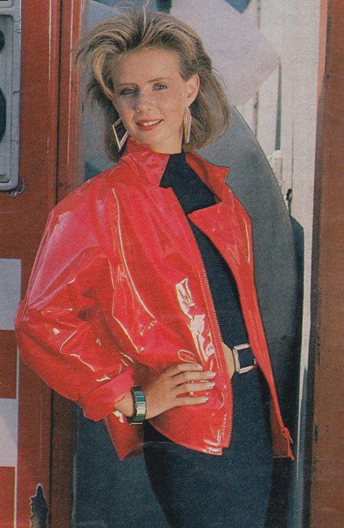 Mode laquée en 1986
