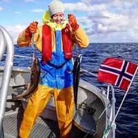Pêche en Norvège.