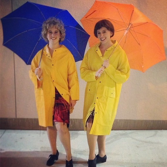 Prêtes pour "Singing in the rain".