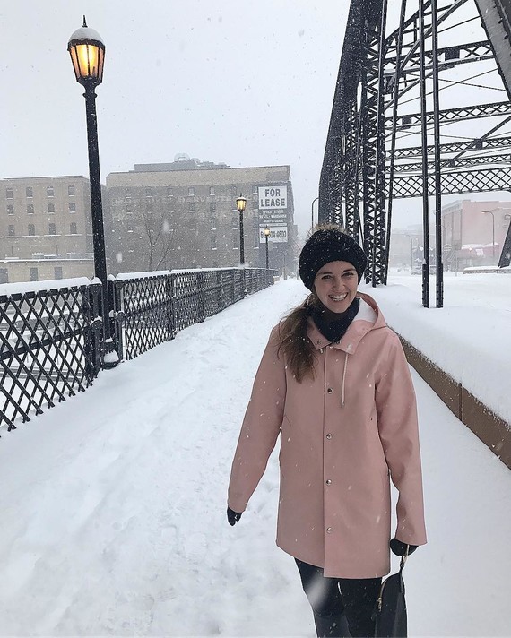 Brooklyn sous la neige.