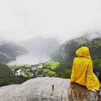 Geirangerfjord, Norvège.