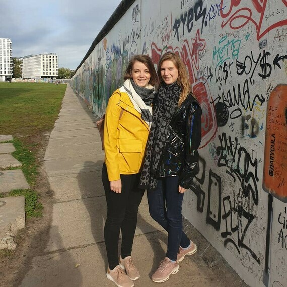 Mur de Berlin.