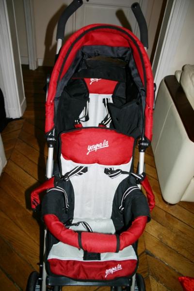 Poussette double youpala neuve clearance