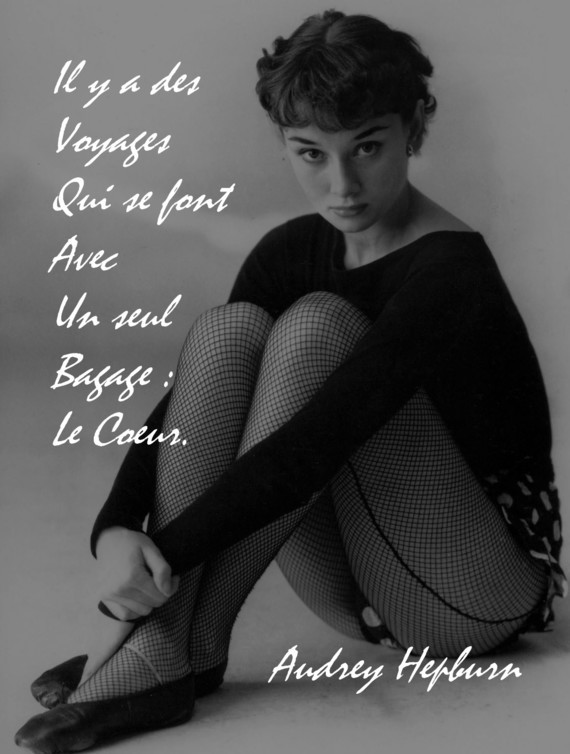Audrey Hepburn Voyage Le Coeur Citations Princedesvilles Photos Club Doctissimo