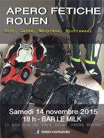 Apéro fétiche Rouen 14 novembre 2015