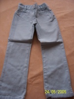 pantalon bleu-vert KIABI 4€