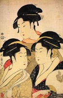 Utamaro1--three-known-beauties