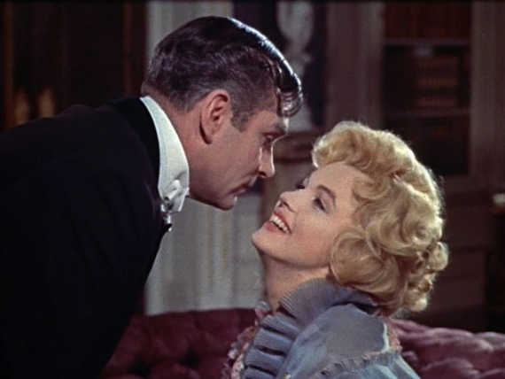 Laurence Olivier et Marilyn Monroe dans Le Prince et la Danseuse (1957)