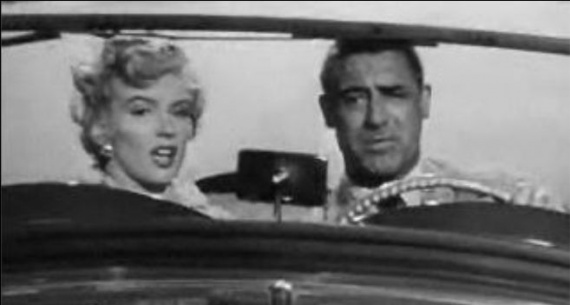 Marilyn et Cary Grant dans Chérie, je me sens rajeunir (1952)
