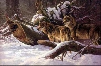 Dick-Van-Heerde-Wolves-in-Winter-101661