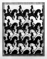 Maurits Cornelis Escher - Horses
