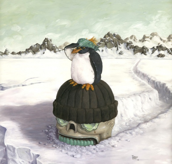 Antarcticalavera painting