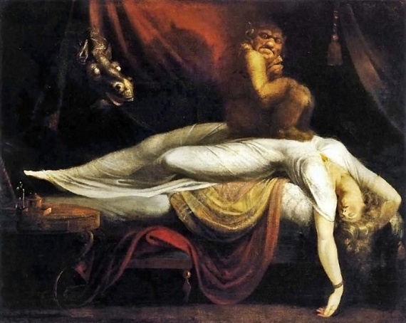 The Nightmare», Huile sur toile de Johann Heinrich Füssli, 1781