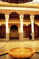 colonnes du musée de marrakech