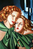 Tamara-Lempicka-oil-painting-LK001