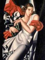 Tamara-Lempicka-oil-painting-LK002