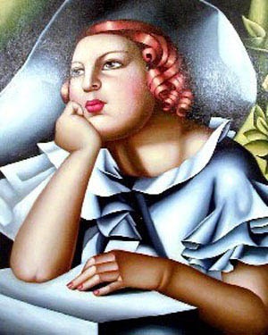 Tamara-Lempicka-oil-painting-LK003