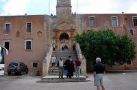 Crète, Akrotiri, Monastère Agia Triada, Eglise