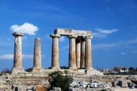 grece-corinthe-colonnes-antiques