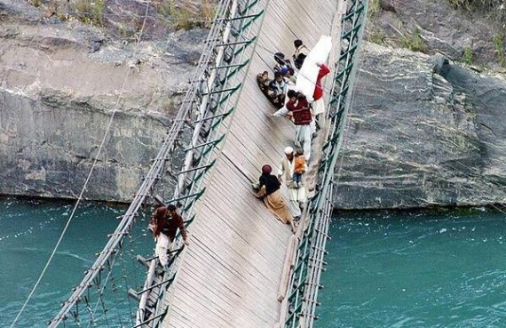 Bridge of the BIG WATER, Pakistan.