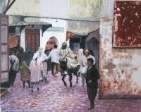 peinture-orientaliste-marc-schibler-balek-40x50-2008
