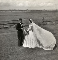 John F. Kennedy and Jacqueline Kennedy, September 12, 1953