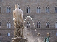 Italie ,  Neptune à Florence