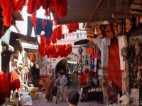 Marrakech, le Souk Eloustat