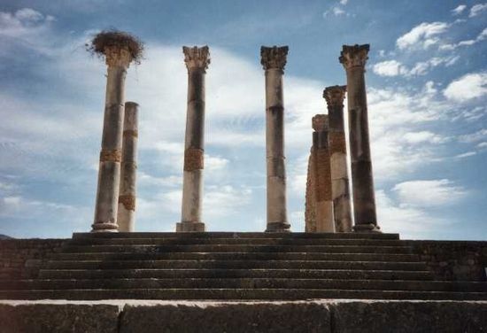 Meknes , Ruines romaines de Volubilis