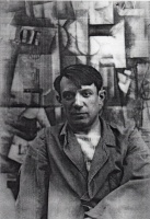 Pablo as a young man in his studio